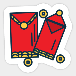 Red Envelopes Sticker